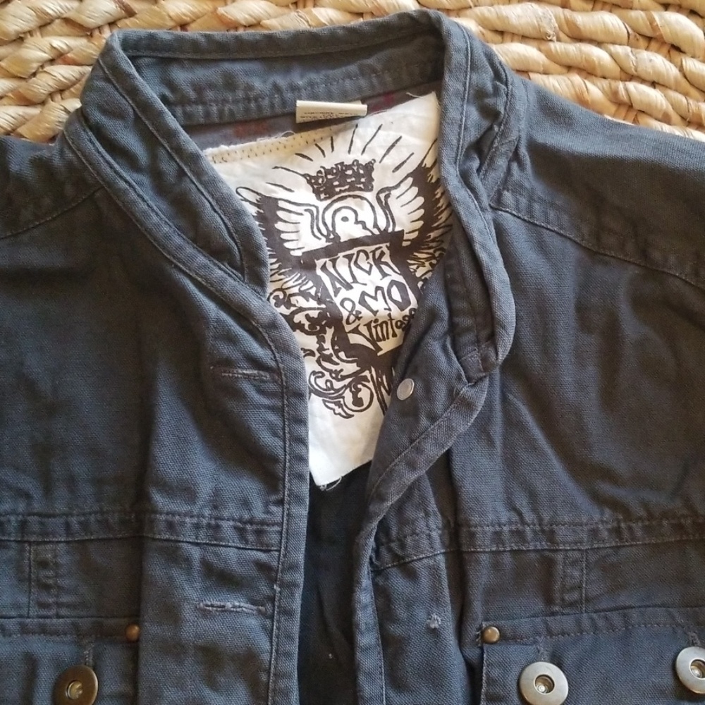 Gray Cotton Jacket - image 2